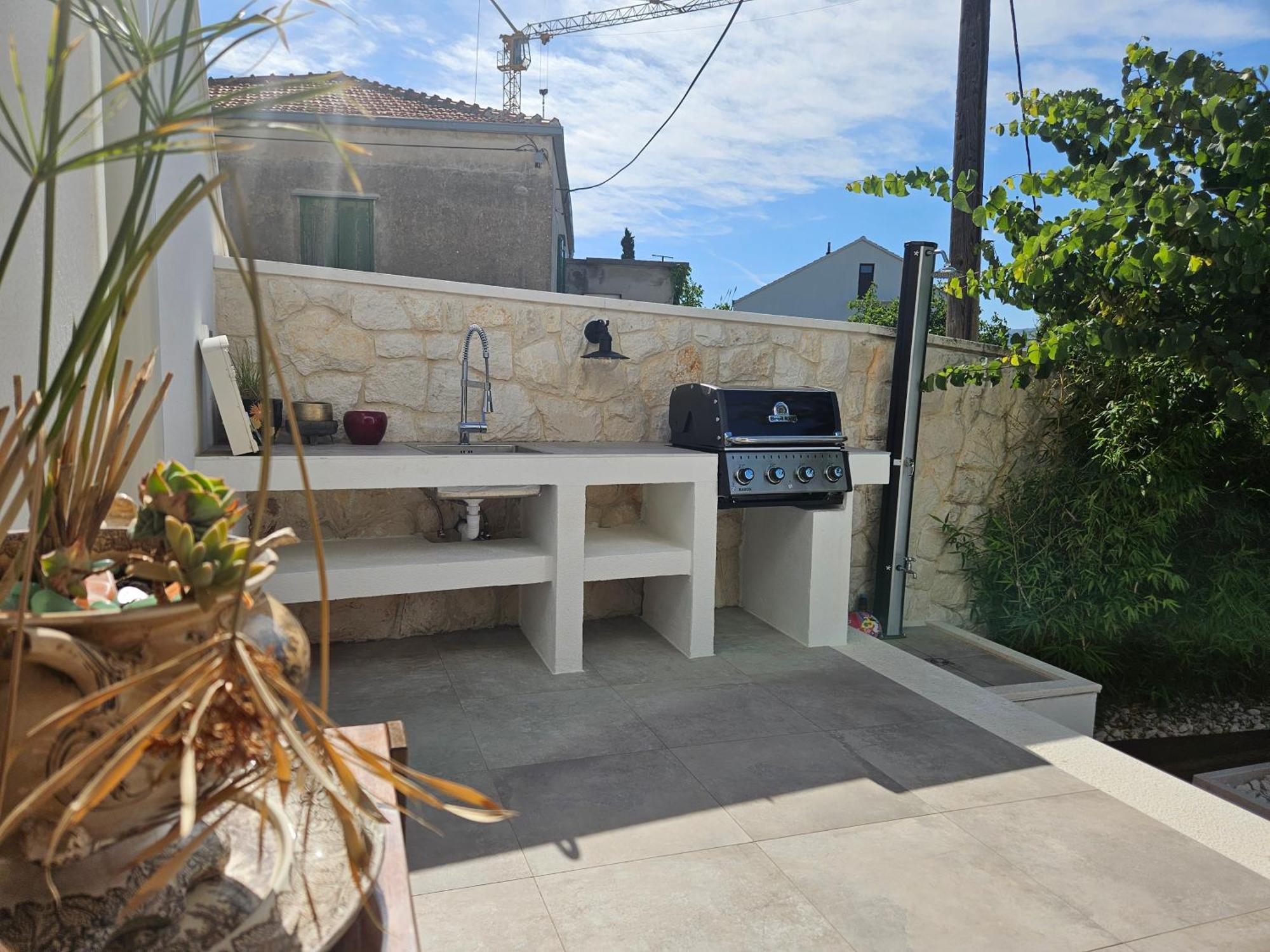 The Three Flowers Pool House Trogir Ngoại thất bức ảnh